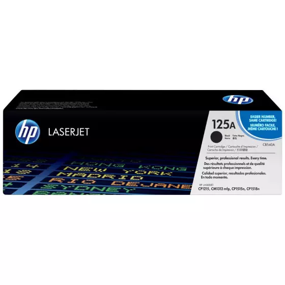 Cartouche toner HP 125A (CB540A) d'origine bon prix en vente au Cameroun