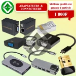 Vidéo balum port RJ45 HD 8MP