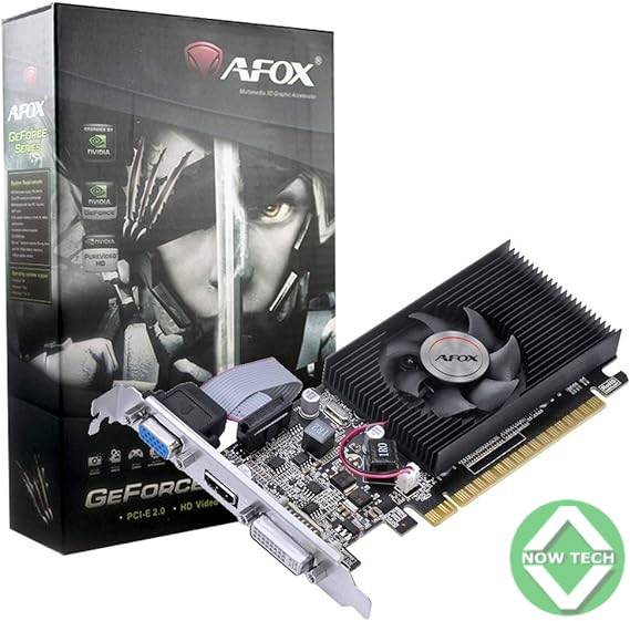 Carte graphique GT210 PCI express card DDR2 1GB Afox bon prix en vente