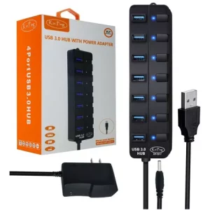 hub USB 3.0 avec adaptateur secteur kp-3017 bon prix