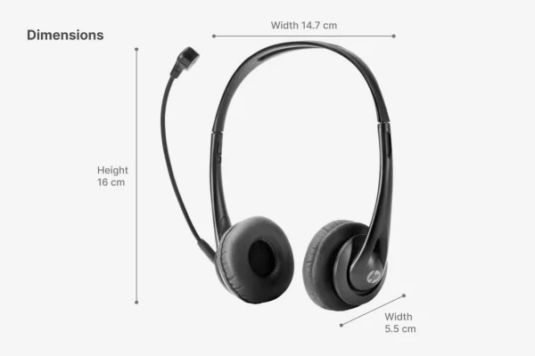 Casque stéréo HP T1A66AA Bon Prix en Vente au Cameroun – Image 2
