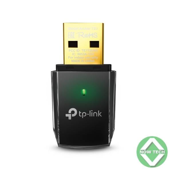 Adaptateur USB double bande sans fil AC600 T2U