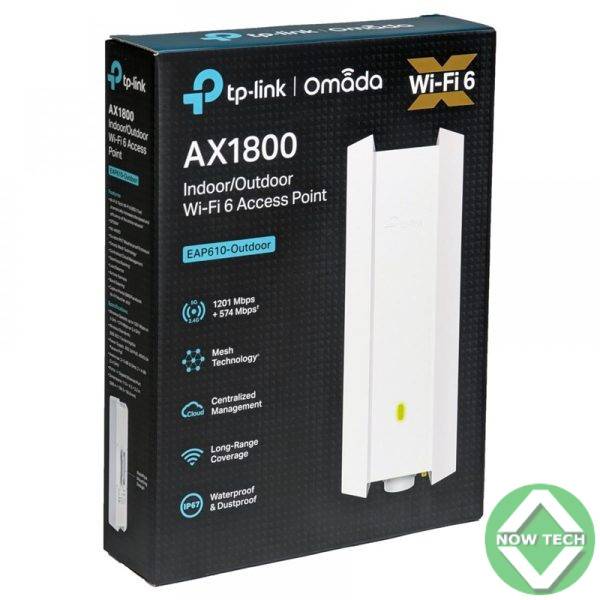 Point d’accès TP-Link EAP610-Outdoor – Wi-Fi 6 AX1800, extérieur, Mesh Omada – Bon prix en vente au Cameroun