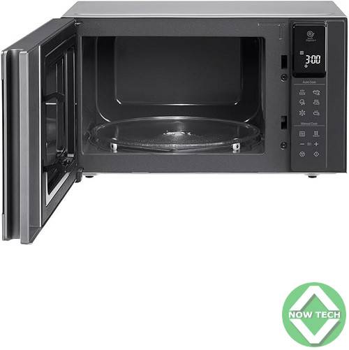 Four à micro-ondes, 25 litres, argent, Smart , éclairage LED
