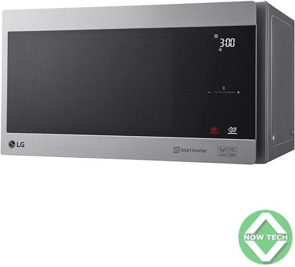 Four à micro-ondes, 25 litres, argent, Smart , éclairage LED