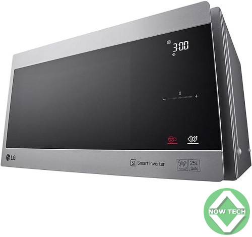 Four à micro-ondes, 25 litres, argent, Smart , éclairage LED