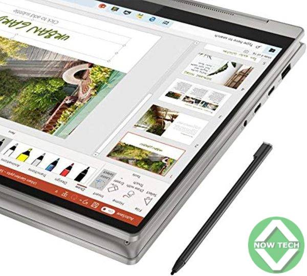 Laptop Lenovo Yoga 9i 2-en-1 83B1001WUS 14,0" 2.8K OLED Tactile avec stylet, plateforme Intel Evo Core i7-136P 16 Go de RAM, 512 Go NVME SSD bon prix en vente – Image 2