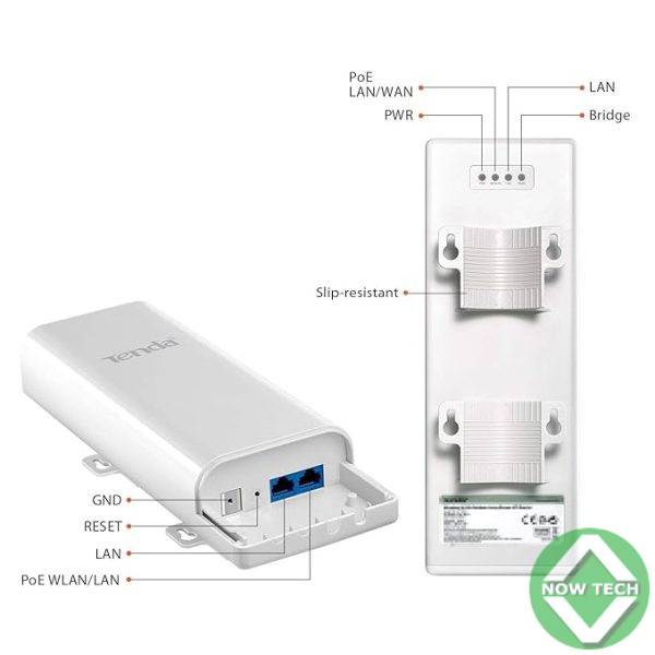 Antenne Tenda O3 – CPE extérieur 2,4 GHz N150 Smart Manage – Bon prix en vente au Cameroun – Image 6