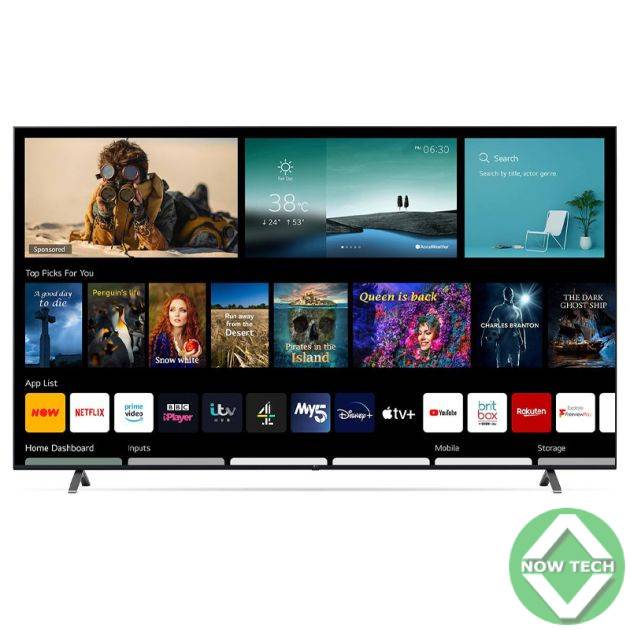 Téléviseur LG smart avec un processeur a 4 cœurs indépendants 4K Ultra HD 82 pouces Pixels Auto-émissifs 82UP8050PVB Bon prix en vente au Cameroun – Image 4