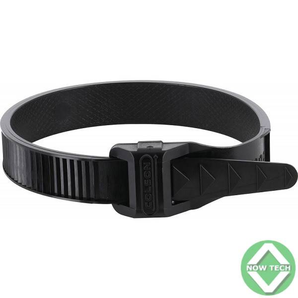 Collier Colson noir protégé ultraviolets à denture extérieure largeur 9mm et longueur 498mm