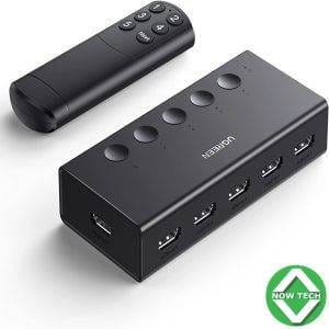 Switch HDMI 5X1.  5 entrées 1 sortie 4K 60Hz full HD  SWHD5X14K bon prix en vente au Cameroun