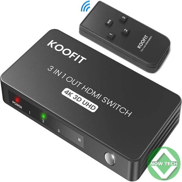 Switch HDMI  3X1  3 entrées 1 Sorties 4k@60hz SWHD3X14K KVM bon prix en vente au Cameroun