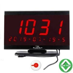 Système d'appel sans fil Bluefield Boutons d'appel 1 récepteur d'affichage BF 116100623 bon prix