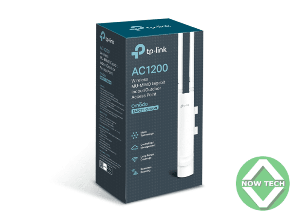 Point d’accès TP-Link EAP225-Outdoor – Wi-Fi bi-bande AC1200, extérieur, Mesh Omada – Bon prix en vente au Cameroun