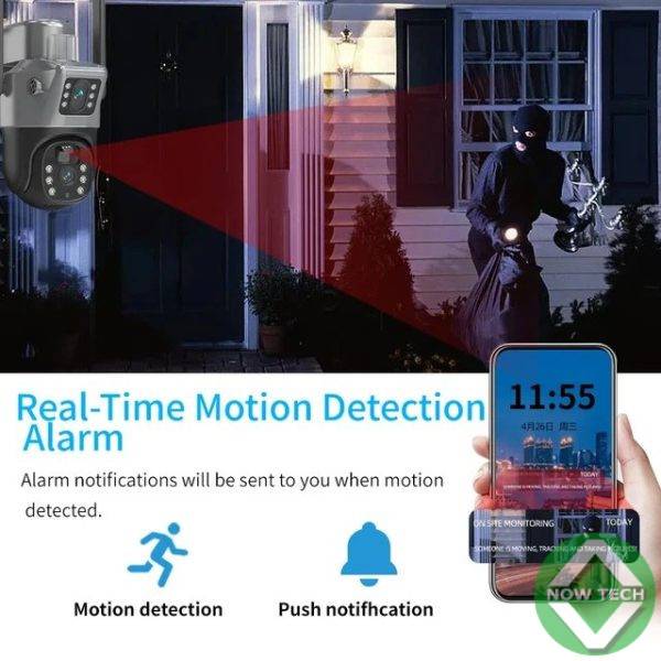 Camera solaire Smart 4G extérieur/interne avec application V380Pro bon prix en vente. – Image 4