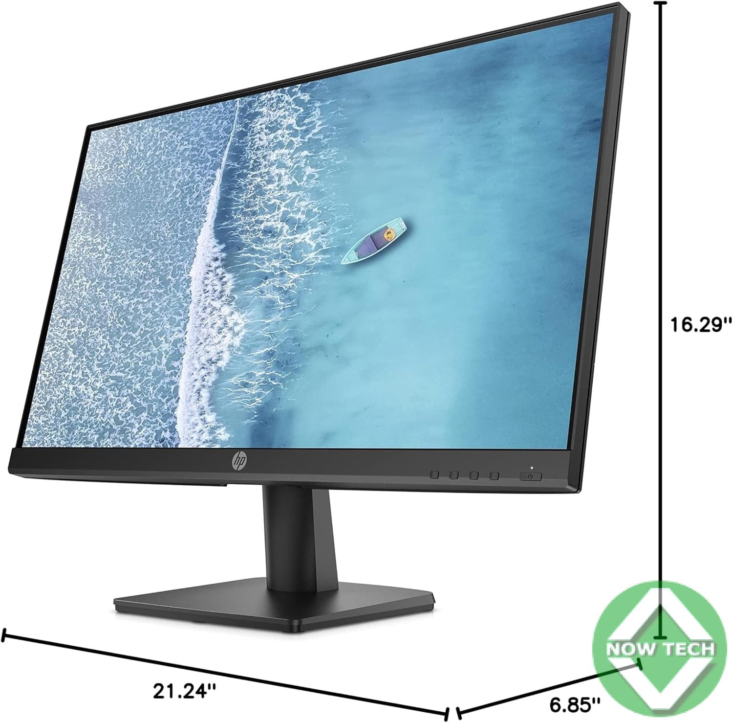 Moniteur 23,8 pouces rétroéclairé par LED HP V241ib Bon prix en vente – Image 5