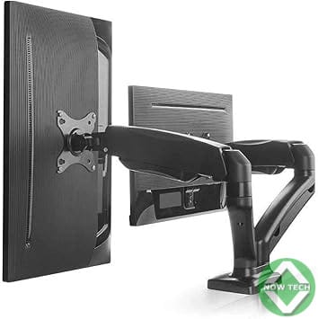 Support écran de bureau a double bras Skill Tech SH130-C024