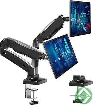 Support écran de bureau a double bras Skill Tech SH130-C024