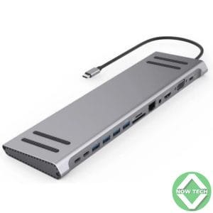 Adaptateur  Hub Type C  13 en-1 Onten OTN-9199A Station d'accueil  bon prix en vente