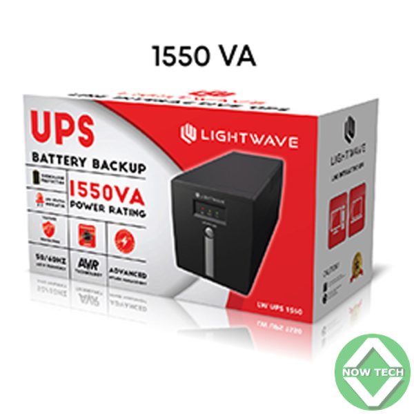 Onduleur 1550Va  lightwave UPS line interactive bon prix en vente au Cameroun – Image 3
