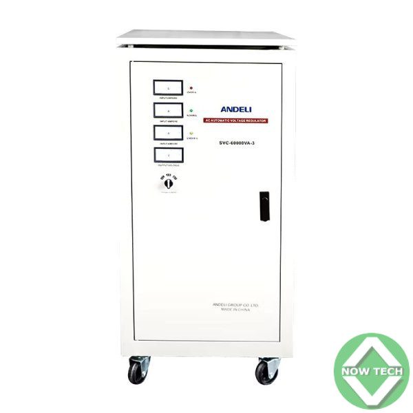 Régulateur de tension 60KVA ANDELI SVC 60000 VA triphasé 380V vente bon prix au cameroun