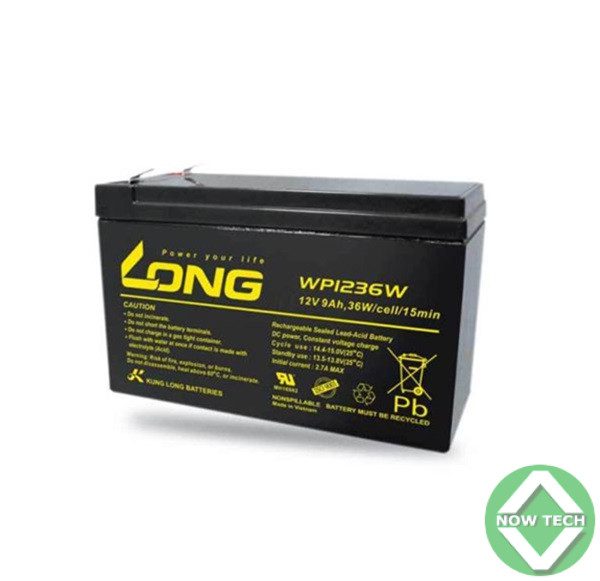 Batterie d'onduleur LONG 12V 9AH