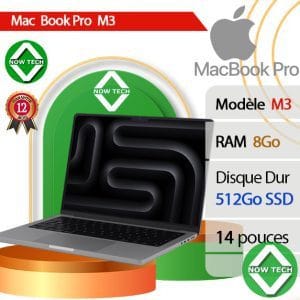 LAPTOP Macbook Pro M3 14 Pouces 8Go Ram 512Go SSD bon prix en vente au Cameroun