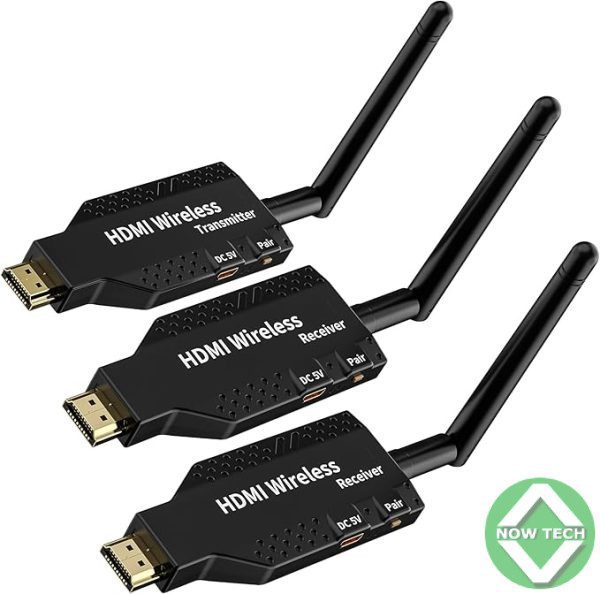Extendeur  HDMI par WIFI  50m 1080P wireless 2K  Bon  Prix en vente – Image 5