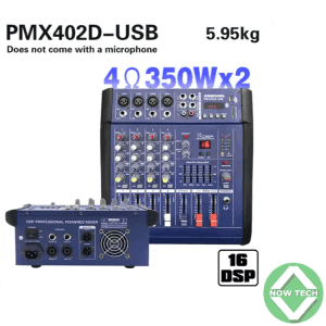 Table de mixage audio professionnelle PMX402D 4 canaux bon prix en vente