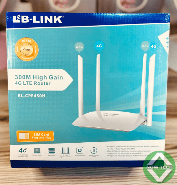Routeur LB-LINK BL-CPE450H – CPE Extérieur 5 GHz, 450 Mbps – Bon prix en vente au Cameroun