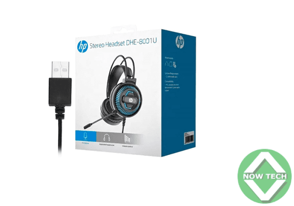 Casque HP USB stéréo HP DHE -8001U bon prix en vente
