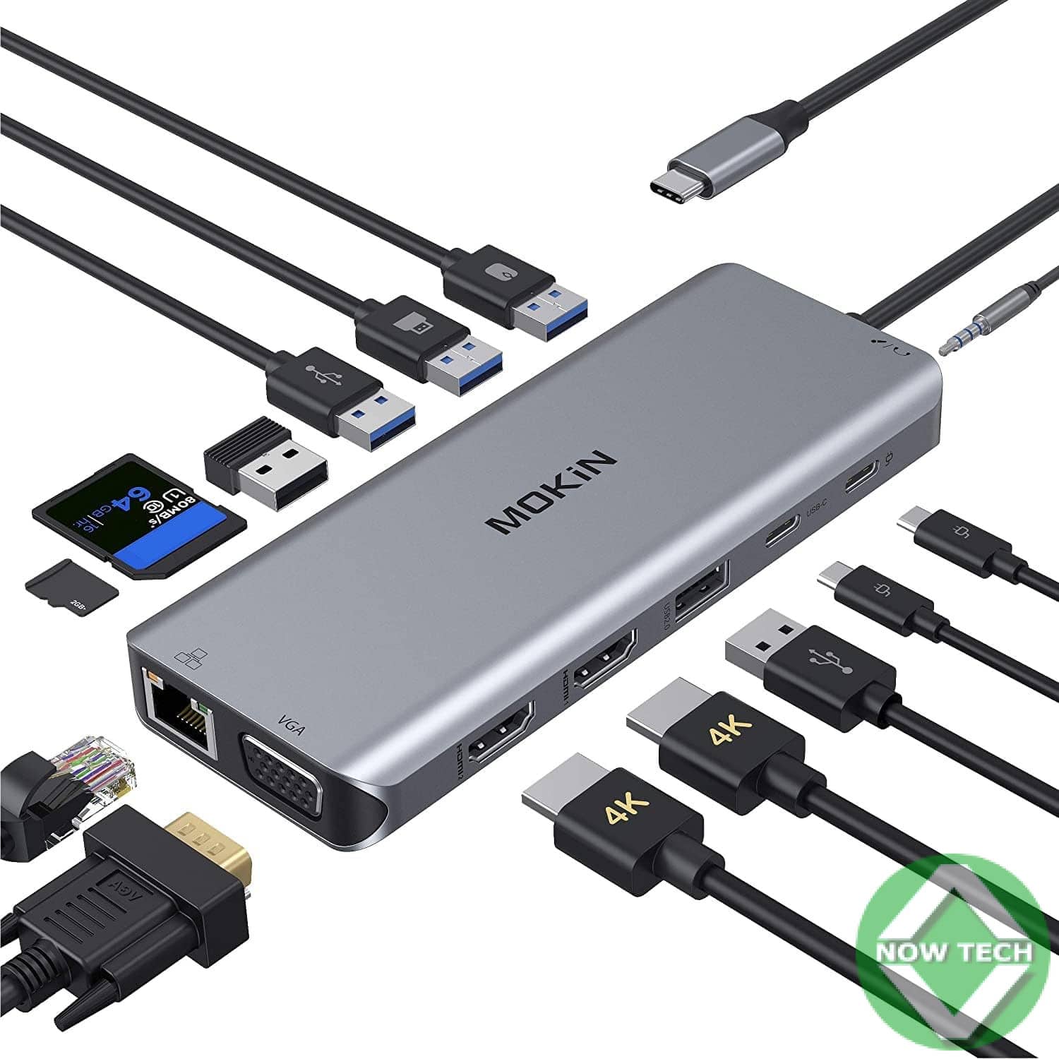 Adaptateur  Hub Type C 14 EN 1 chargeur Smartphone Docking Station en vente au cameroun