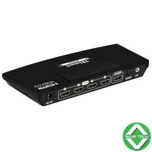 Switch HDMI 4X1  4 entrées 1 Sorties 4k@60hz SWHD4X14K KVM en vente au cameroun