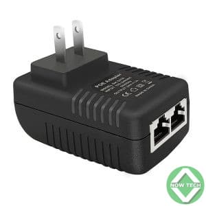 Injecteur POE  24V 1A Lightning POWER  10/100/1000 Mbps Max 24W, Alimentation PoE bon prix en vente