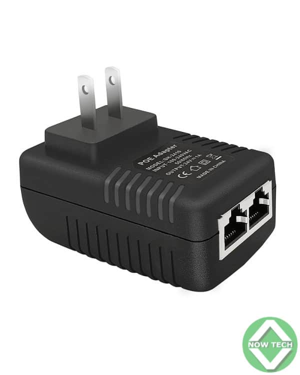 Injecteur POE  24V 1A Lightning POWER  10/100/1000 Mbps Max 24W, Alimentation PoE bon prix en vente