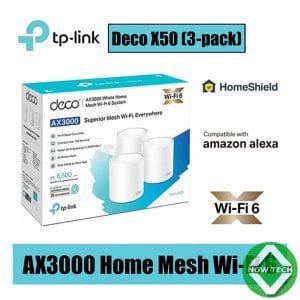Access point DECCO X50 AX3000 Unité Wi-Fi 6 maillée pack de 3 bon prix