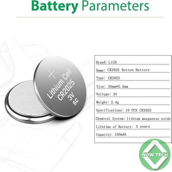 Batterie au lithium CR2025 En vente au Cameroun bon prix – Image 3