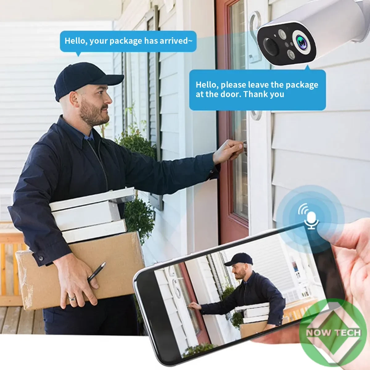 Camera intelligent Smart, réseau 4G, application V360pro en vente – Image 4