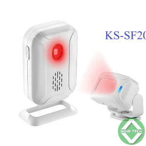 Sonnette sans fil + détecteur de mouvement KS-SF20R bon prix en vente