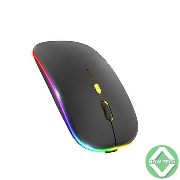 Souris sans fil rechargeable HP W10 RGB Bluetooth Bon prix en vente au cameroun – Image 3