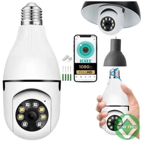 camera Ampoule E27 360 WIFI 1080P Panorami bon prix en vente au cameroun – Image 3