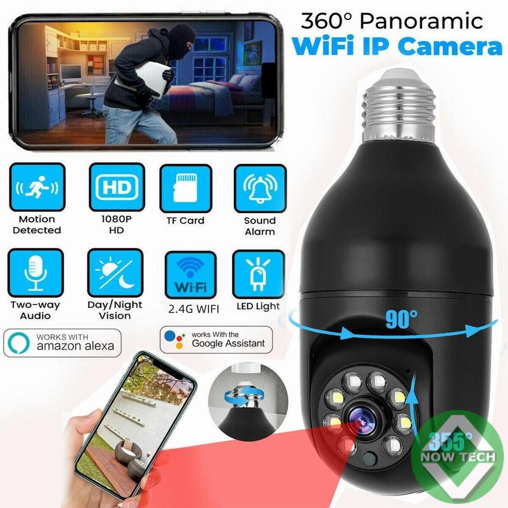 Camera Ampoule E27 de surveillence de nuit très bon prix en vente au Cameroun