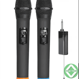 microphone dual sans fil professionnel VHF KT-303U a 2 canaux en vente